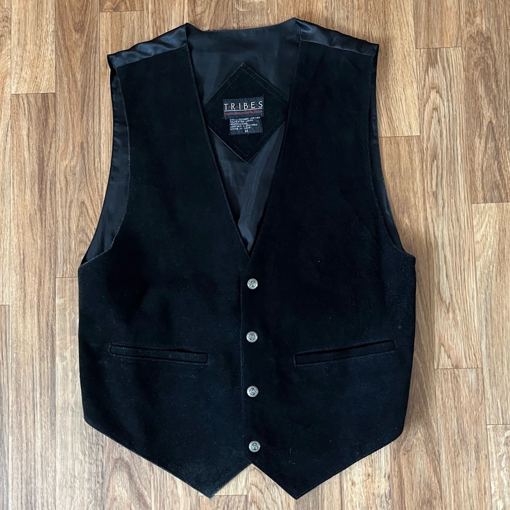 Tribes Suede Mens M Vest